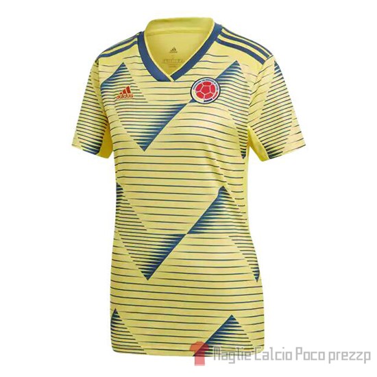 Maglia Colombia Home Donna 2019 - Clicca l'immagine per chiudere